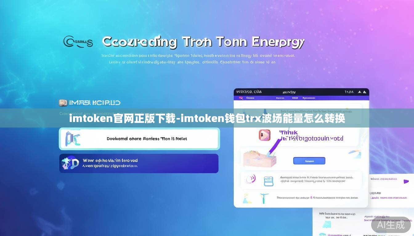 imtoken官网正版下载-imtoken钱包trx波场能量怎么转换