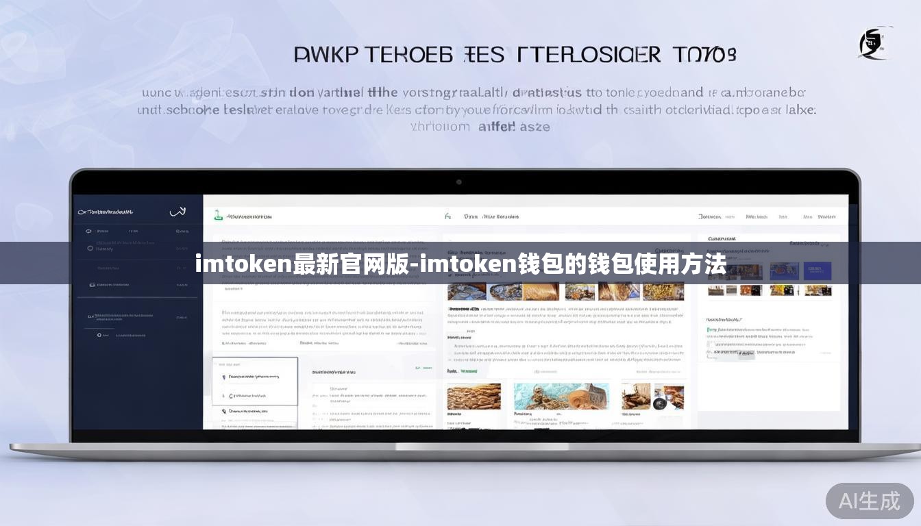 imtoken最新官网版-imtoken钱包的钱包使用方法