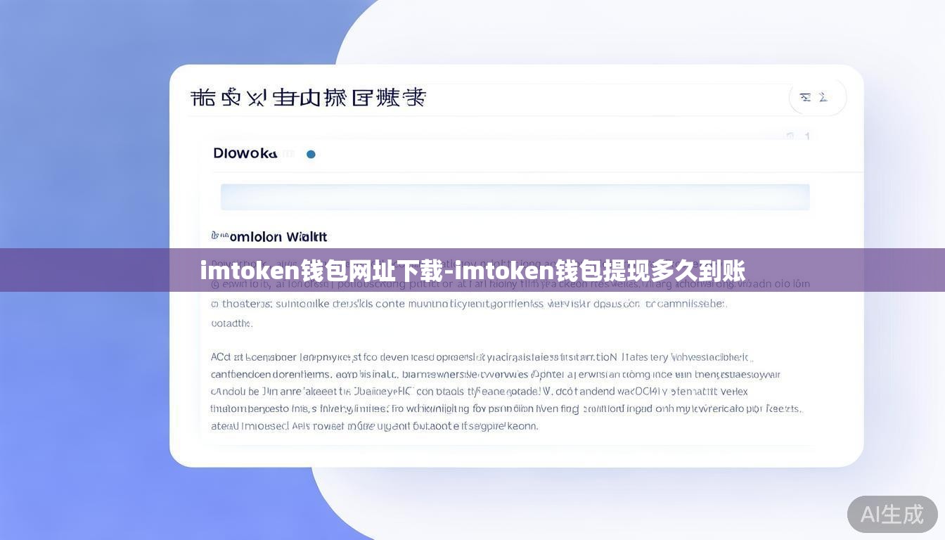 imtoken钱包网址下载-imtoken钱包提现多久到账