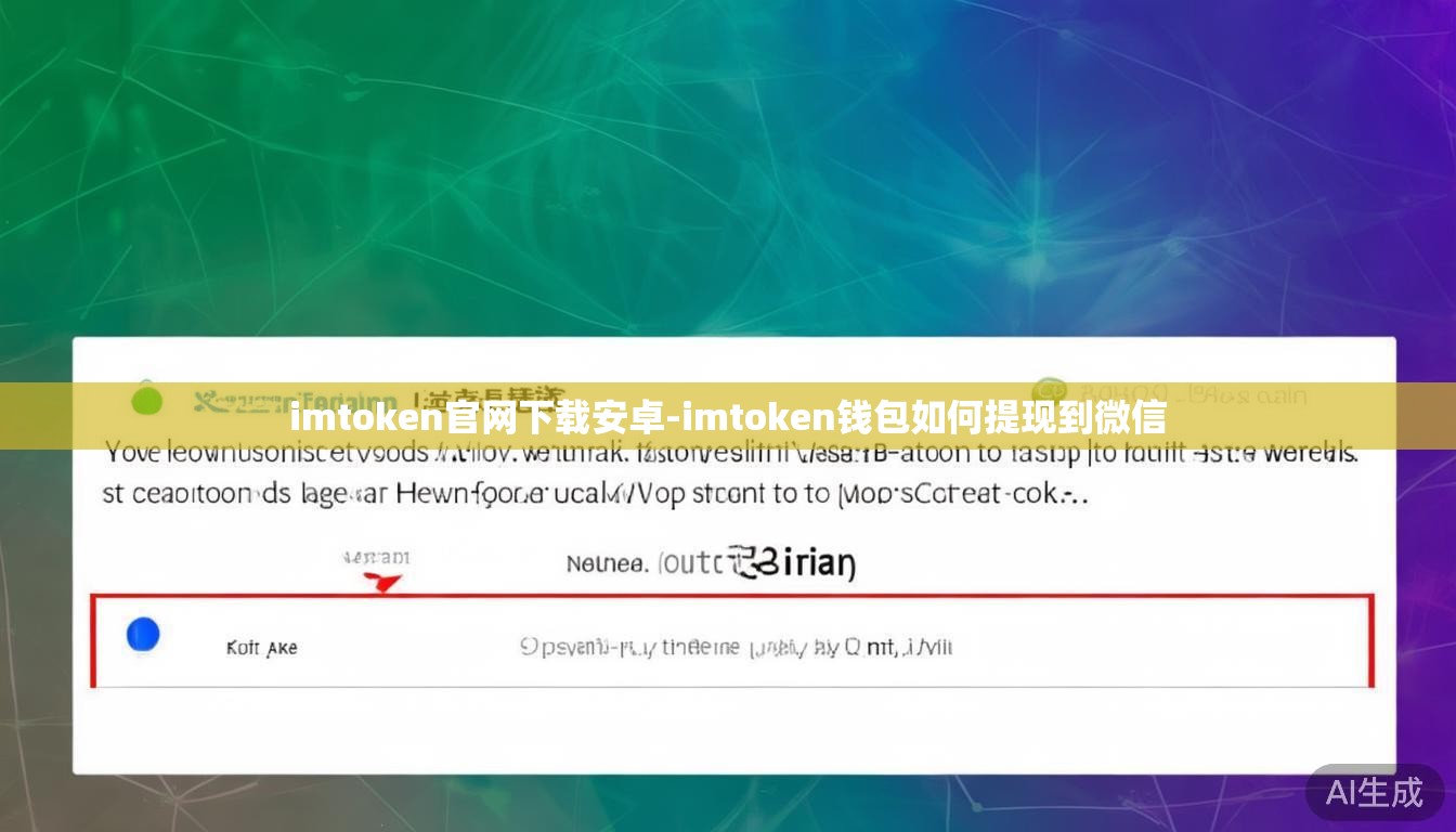 imtoken官网下载安卓-imtoken钱包如何提现到微信