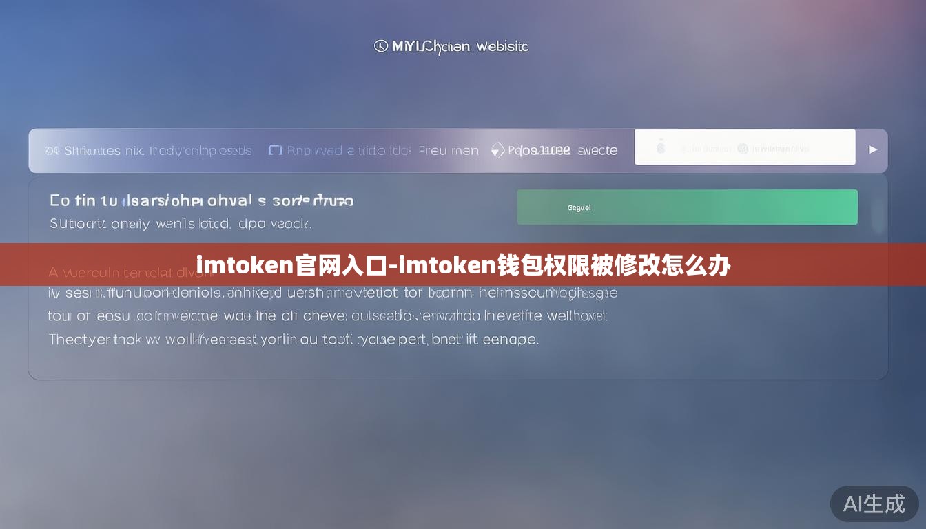 imtoken官网入口-imtoken钱包权限被修改怎么办 imtoken官网入口-imtoken钱包权限被修改怎么办