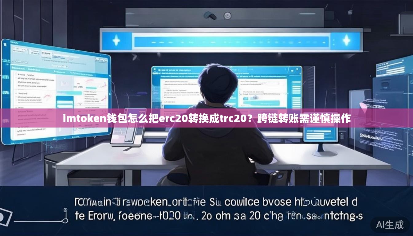 imtoken钱包怎么把erc20转换成trc20？跨链转账需谨慎操作