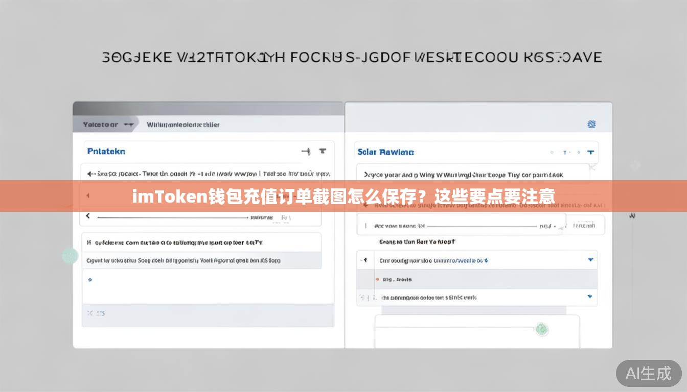 imToken钱包充值订单截图怎么保存?这些要点要注意 imToken钱包充值订单截图怎么保存?这些要点要注意