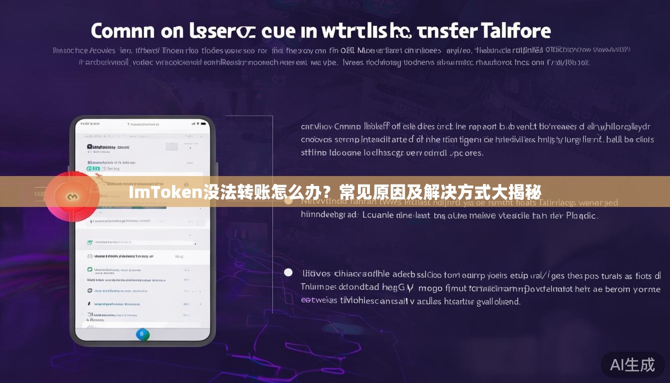 ImToken没法转账怎么办？常见原因及解决方式大揭秘
