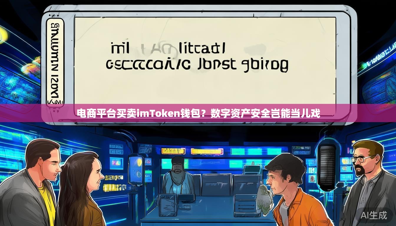 电商平台买卖imToken钱包？数字资产安全岂能当儿戏