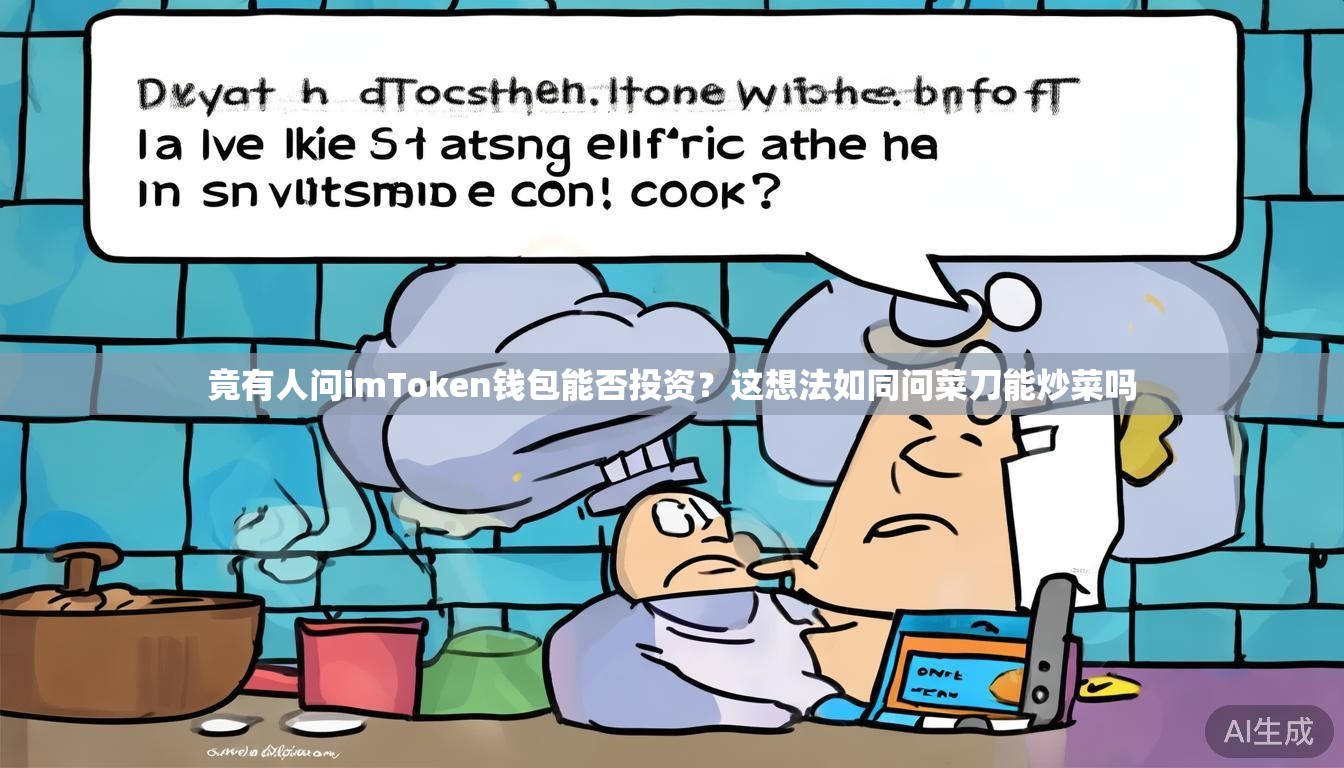 竟有人问imToken钱包能否投资？这想法如同问菜刀能炒菜吗