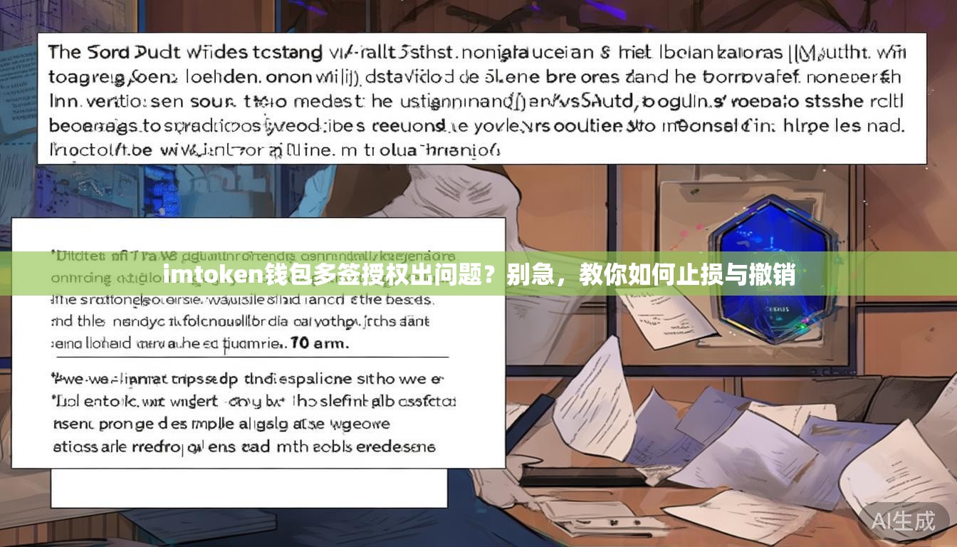 imtoken钱包多签授权出问题？别急，教你如何止损与撤销