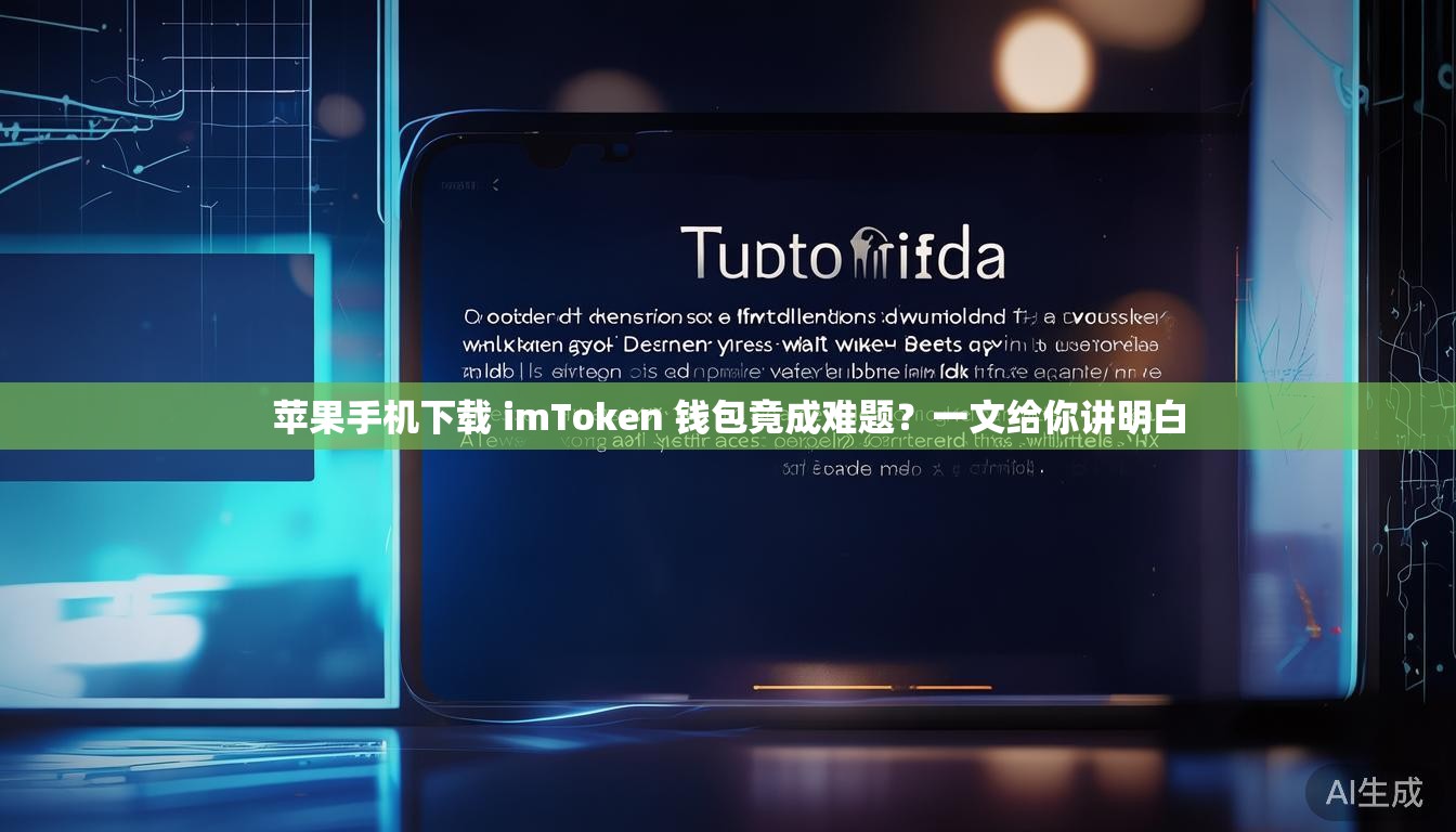苹果手机下载 imToken 钱包竟成难题？一文给你讲明白