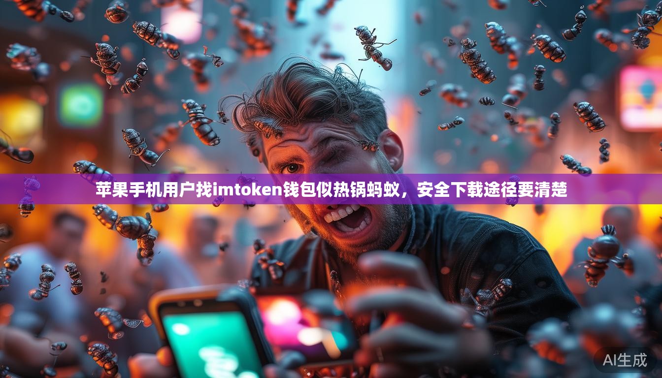 苹果手机用户找imtoken钱包似热锅蚂蚁，安全下载途径要清楚