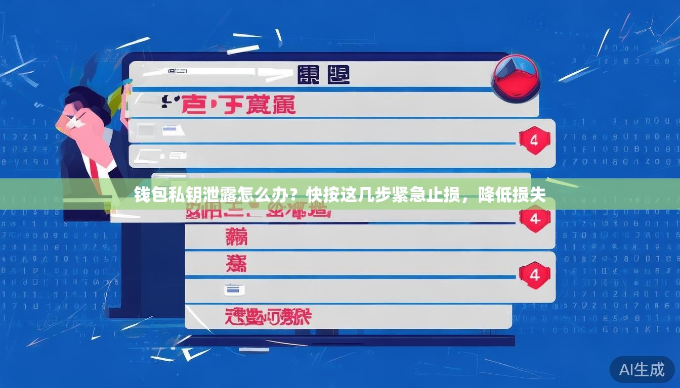 钱包私钥泄露怎么办？快按这几步紧急止损，降低损失