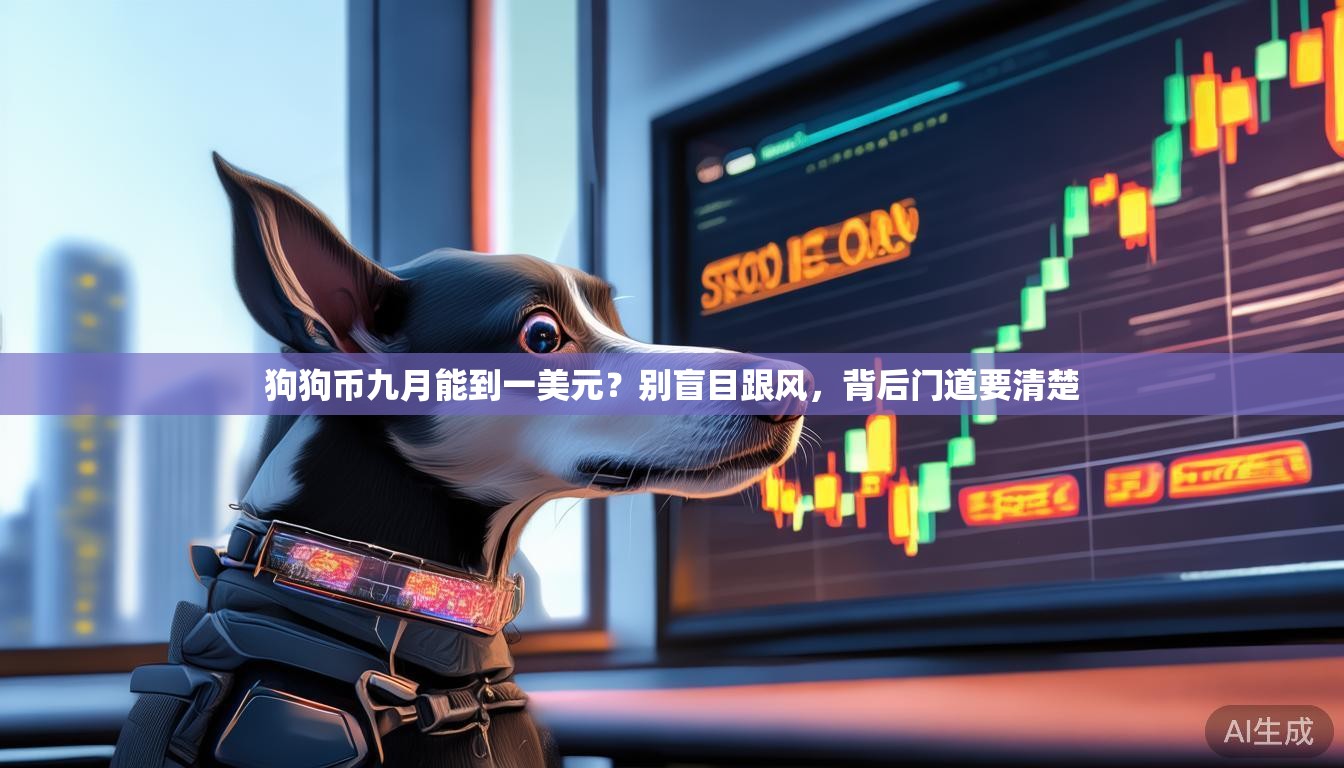 狗狗币九月能到一美元？别盲目跟风，背后门道要清楚
