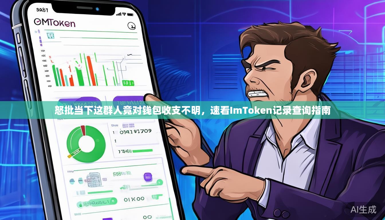 怒批当下这群人竟对钱包收支不明，速看ImToken记录查询指南