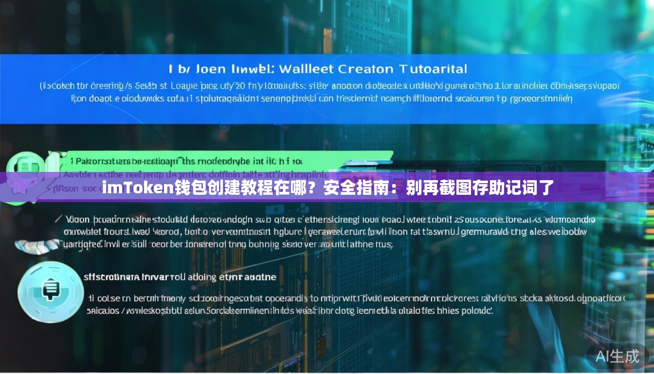 imToken钱包创建教程在哪？安全指南：别再截图存助记词了