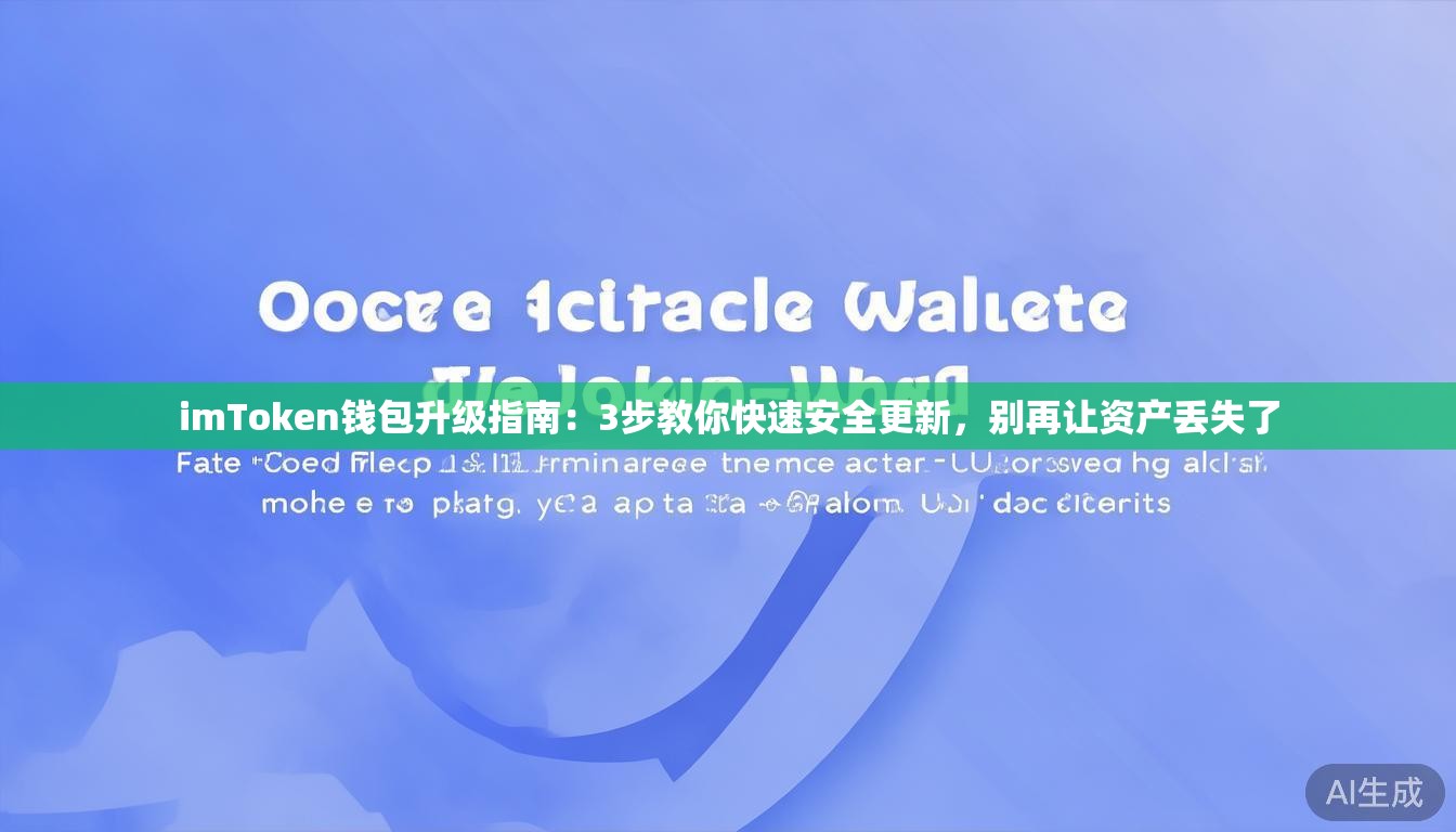 imToken钱包升级指南：3步教你快速安全更新，别再让资产丢失了