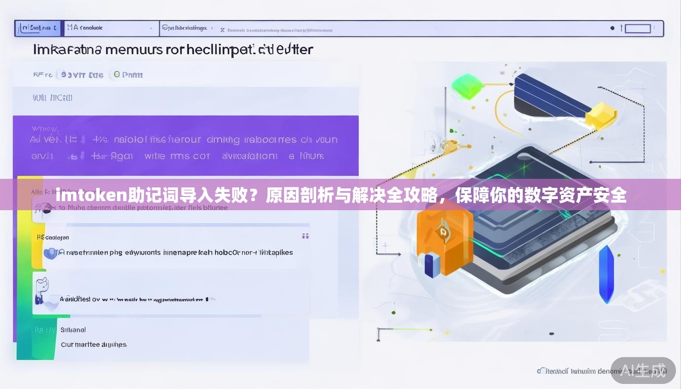 imtoken助记词导入失败？原因剖析与解决全攻略，保障你的数字资产安全