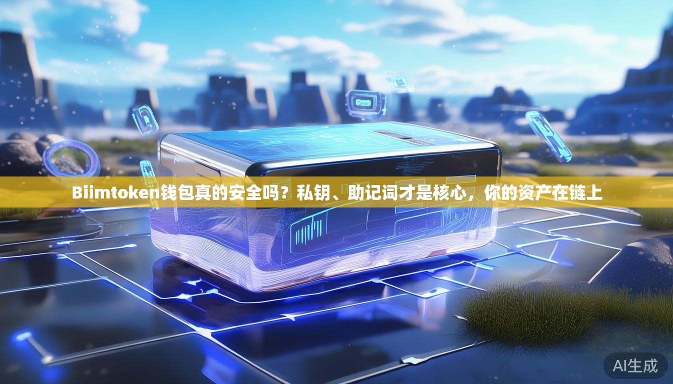 Biimtoken钱包真的安全吗？私钥、助记词才是核心，你的资产在链上