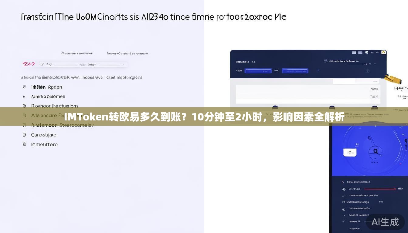 IMToken转欧易多久到账？10分钟至2小时，影响因素全解析