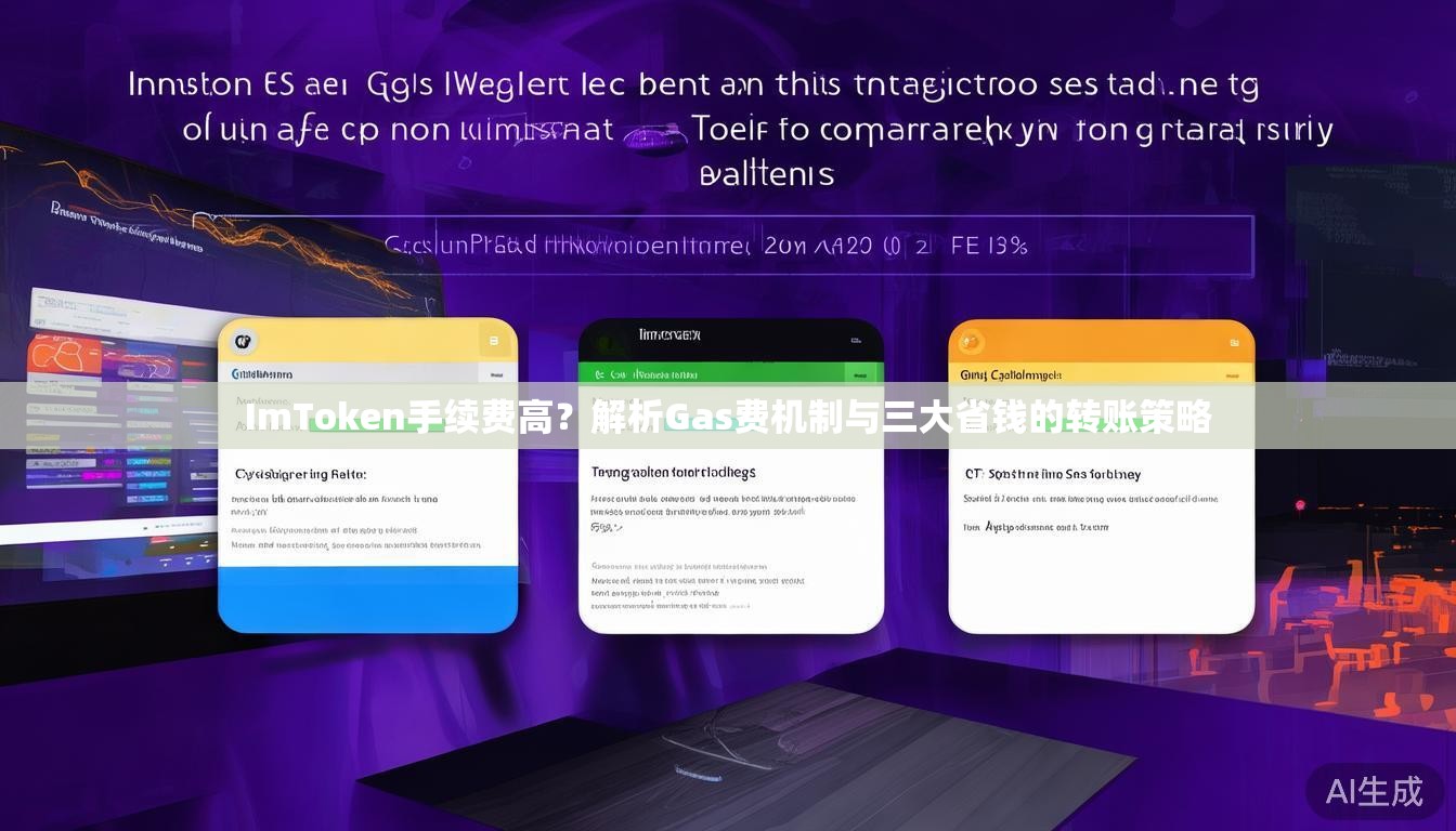 ImToken手续费高？解析Gas费机制与三大省钱的转账策略
