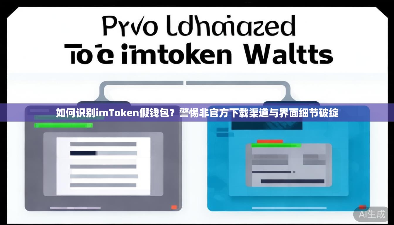 如何识别imToken假钱包？警惕非官方下载渠道与界面细节破绽