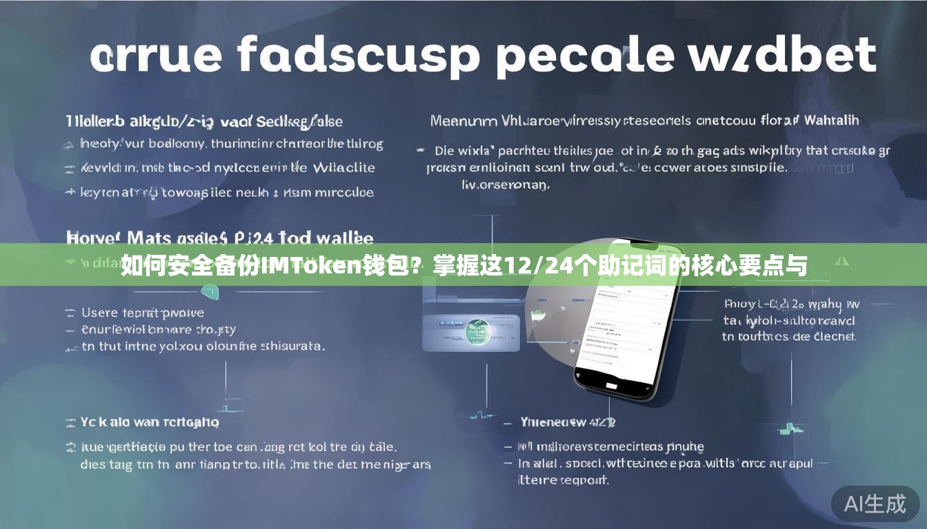 如何安全备份IMToken钱包？掌握这12/24个助记词的核心要点与