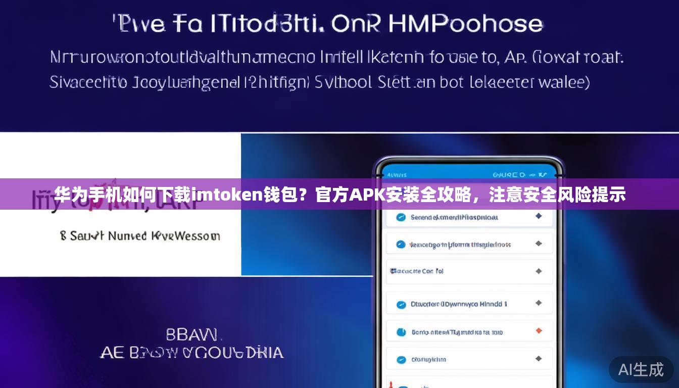 华为手机如何下载imtoken钱包？官方APK安装全攻略，注意安全风险提示