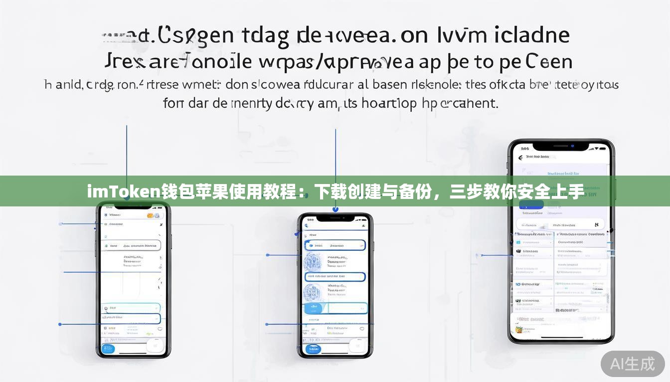 imToken钱包苹果使用教程：下载创建与备份，三步教你安全上手