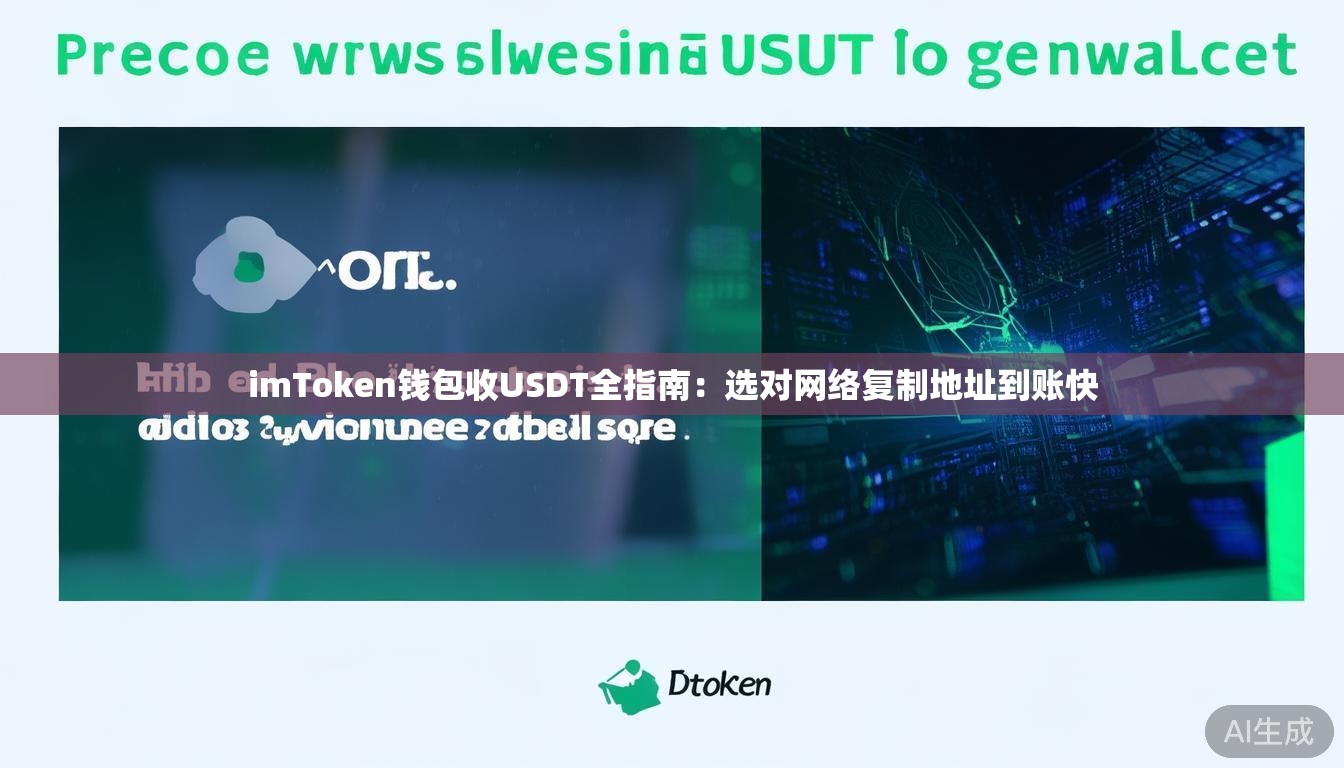 imToken钱包收USDT全指南：选对网络复制地址到账快