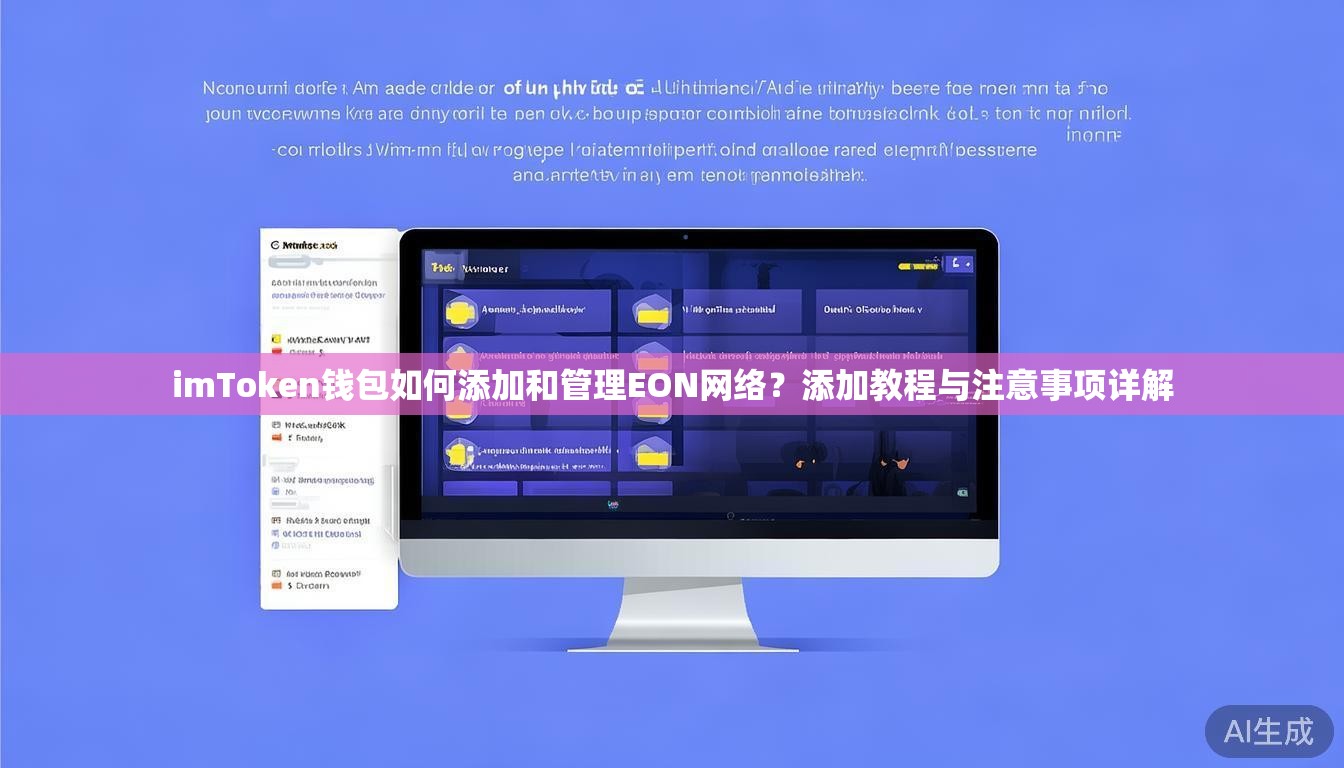 imToken钱包如何添加和管理EON网络?添加教程与注意事项详解 imToken钱包如何添加和管理EON网络?添加教程与注意事项详解