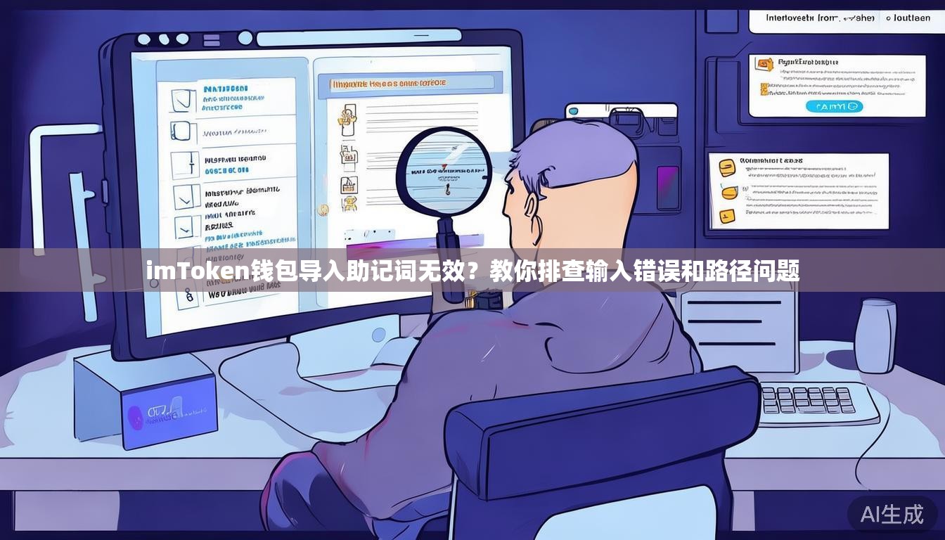 imToken钱包导入助记词无效？教你排查输入错误和路径问题
