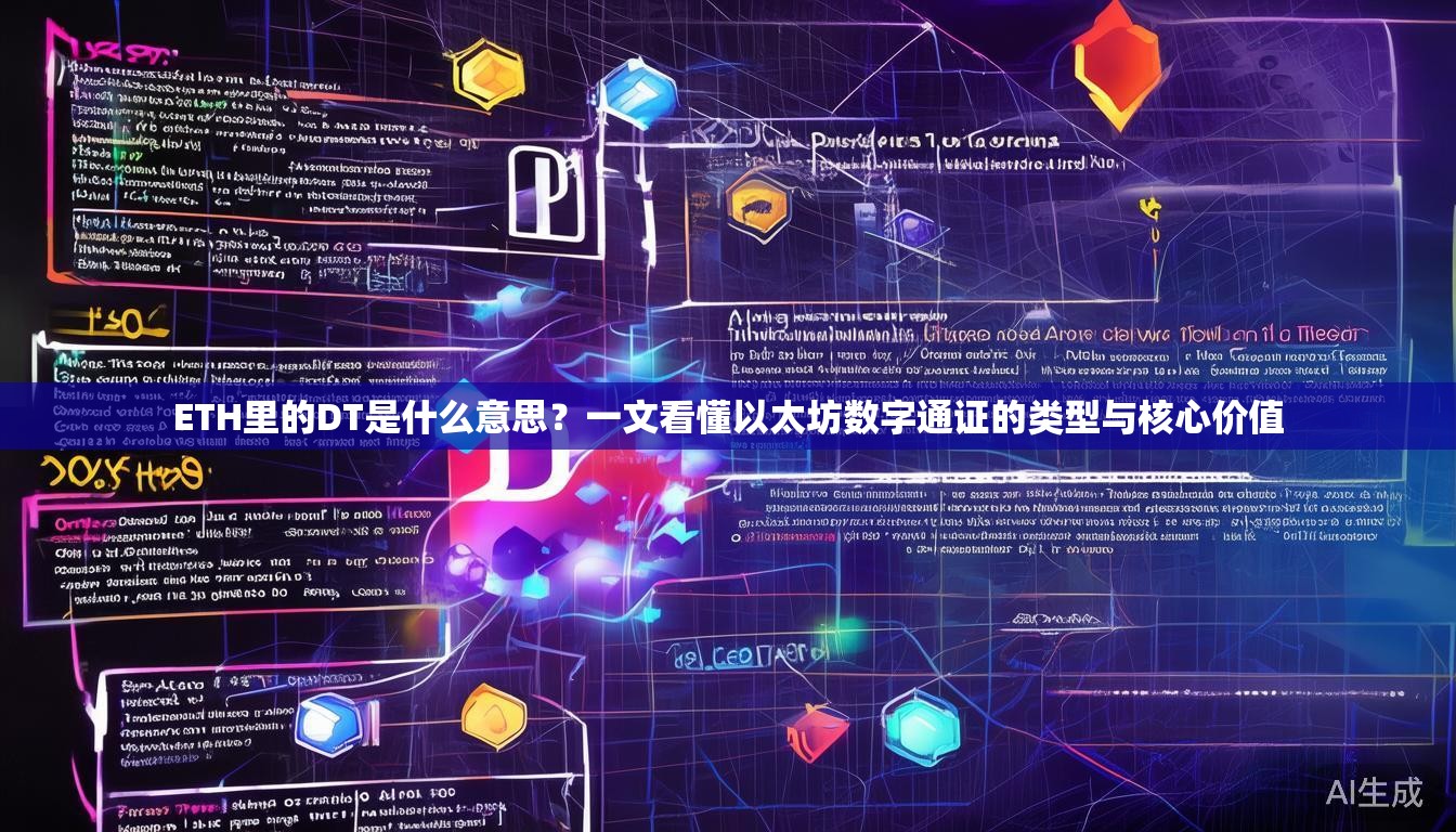 ETH里的DT是什么意思？一文看懂以太坊数字通证的类型与核心价值